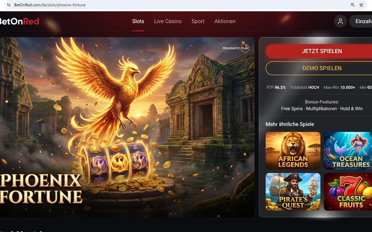 Slot-Spotlight: Ein konkretes Beispiel – BetOnRed